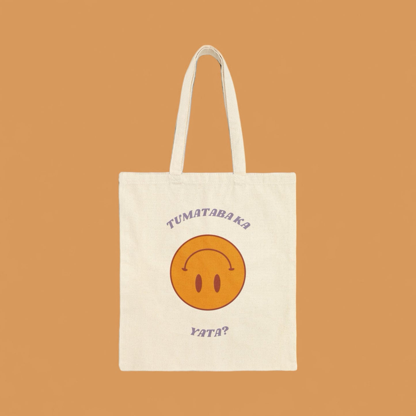 Two-Faced Smiley Tote