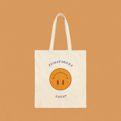 Two-Faced Smiley Tote